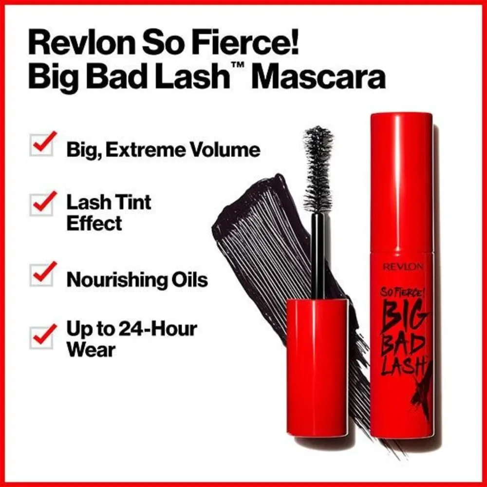 Revlon So Fierce Big Bad Lash Extreme Volume & Lash Tint Mascara Waterproof